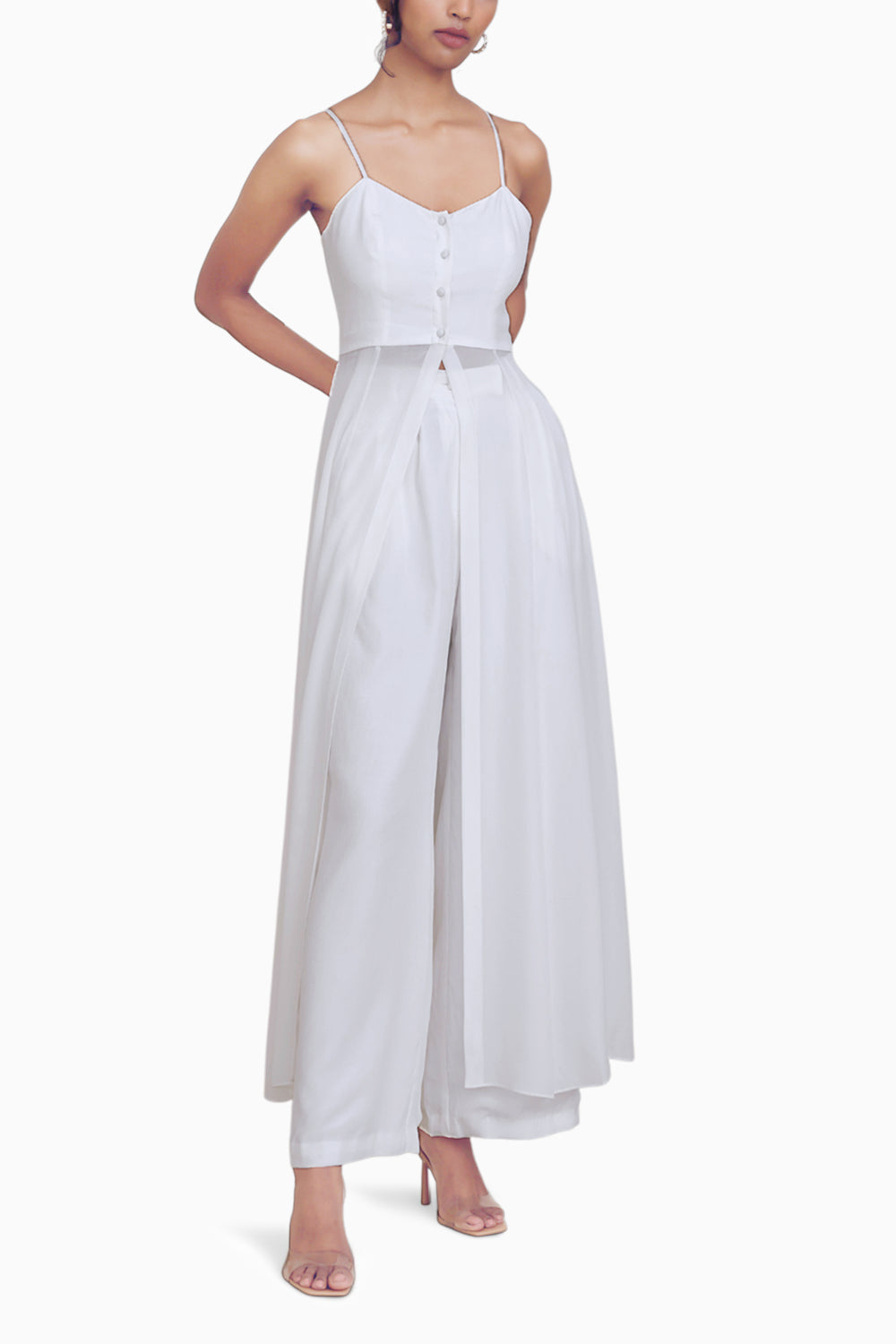 White Paris Top