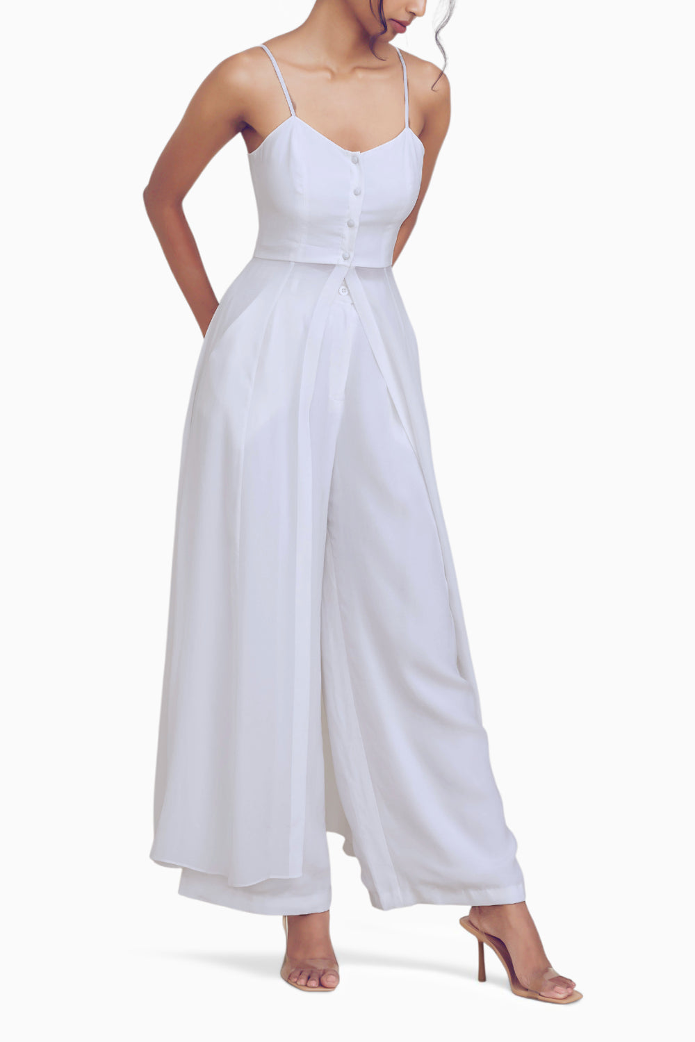 White Paris Top