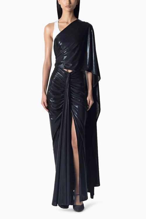 Black CC Sari
