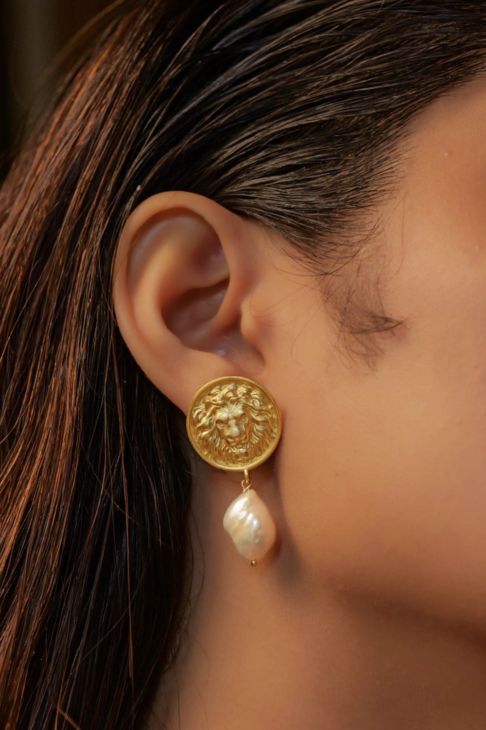 Roaring to Go Earrings