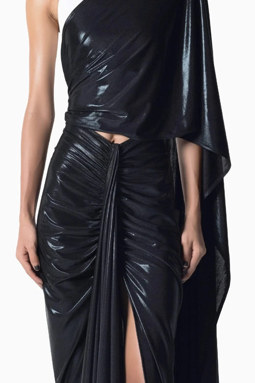 Black CC Sari