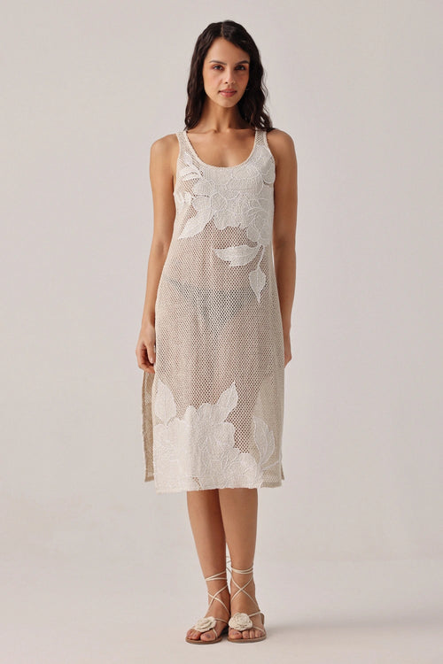 Ecru Isles Keya Coverup Dress