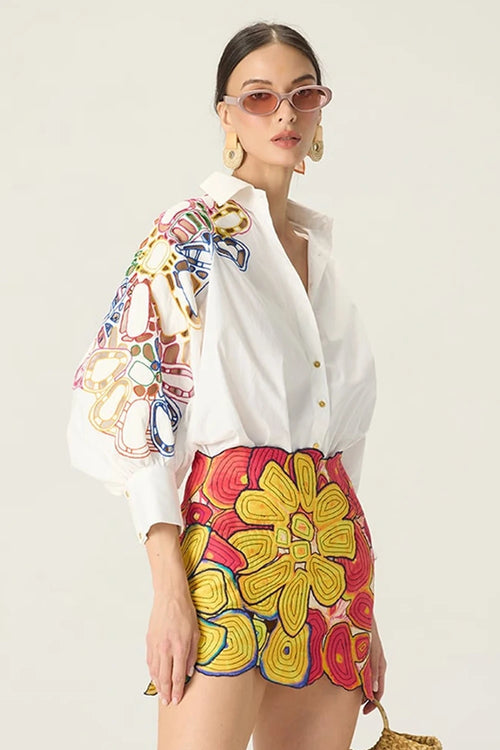 White Scottie Shirt