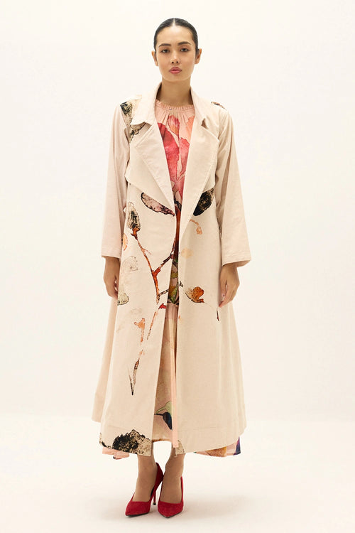 Clay Echo Trench Coat