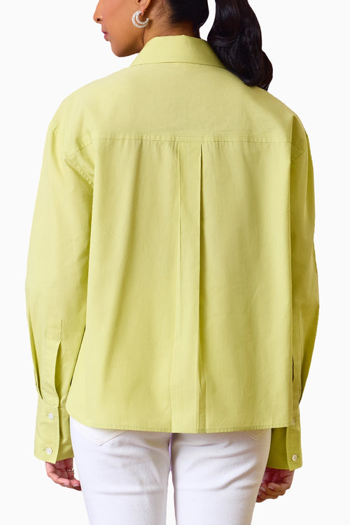 Sparkle Green Embellished Shirt