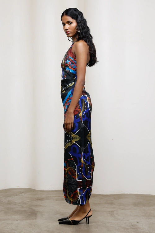 Saeri Halter Dress