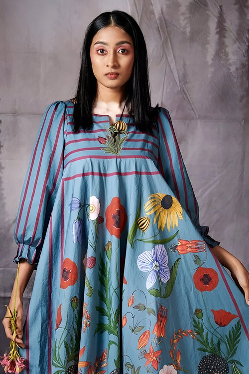 Blue Grandma Dress
