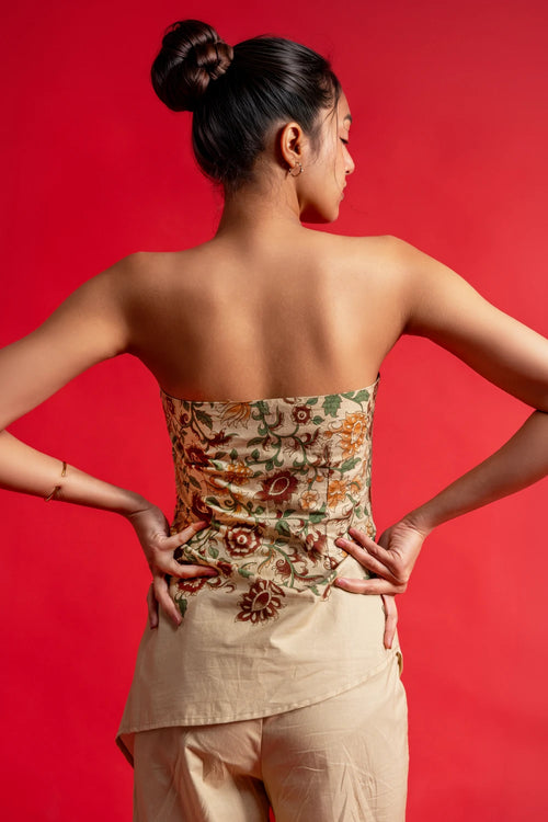 Phool Patti Tube Top and Pants Set