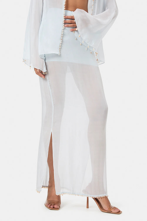 Sky Shell Trim Skirt