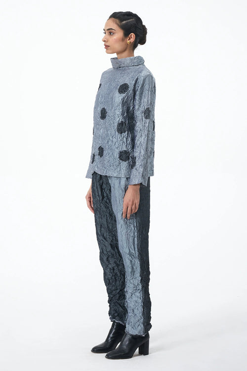 Black Grey Washer's Pants