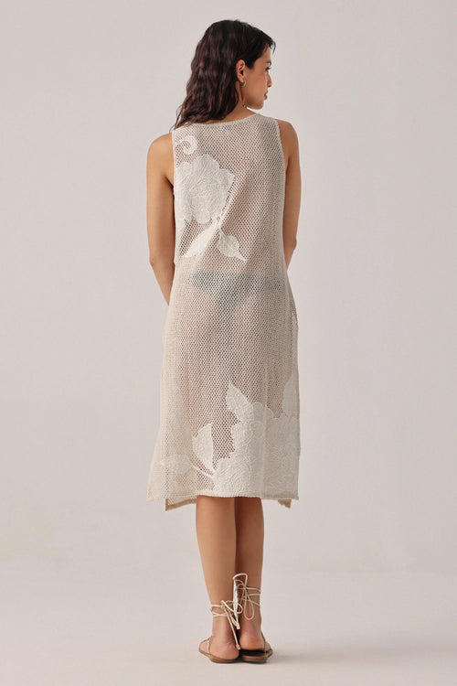 Ecru Isles Keya Coverup Dress
