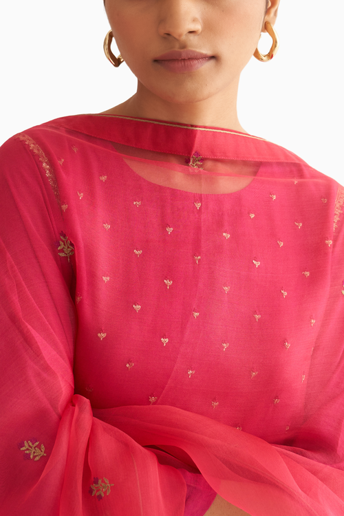 Bright Pink Ambaara Dupatta