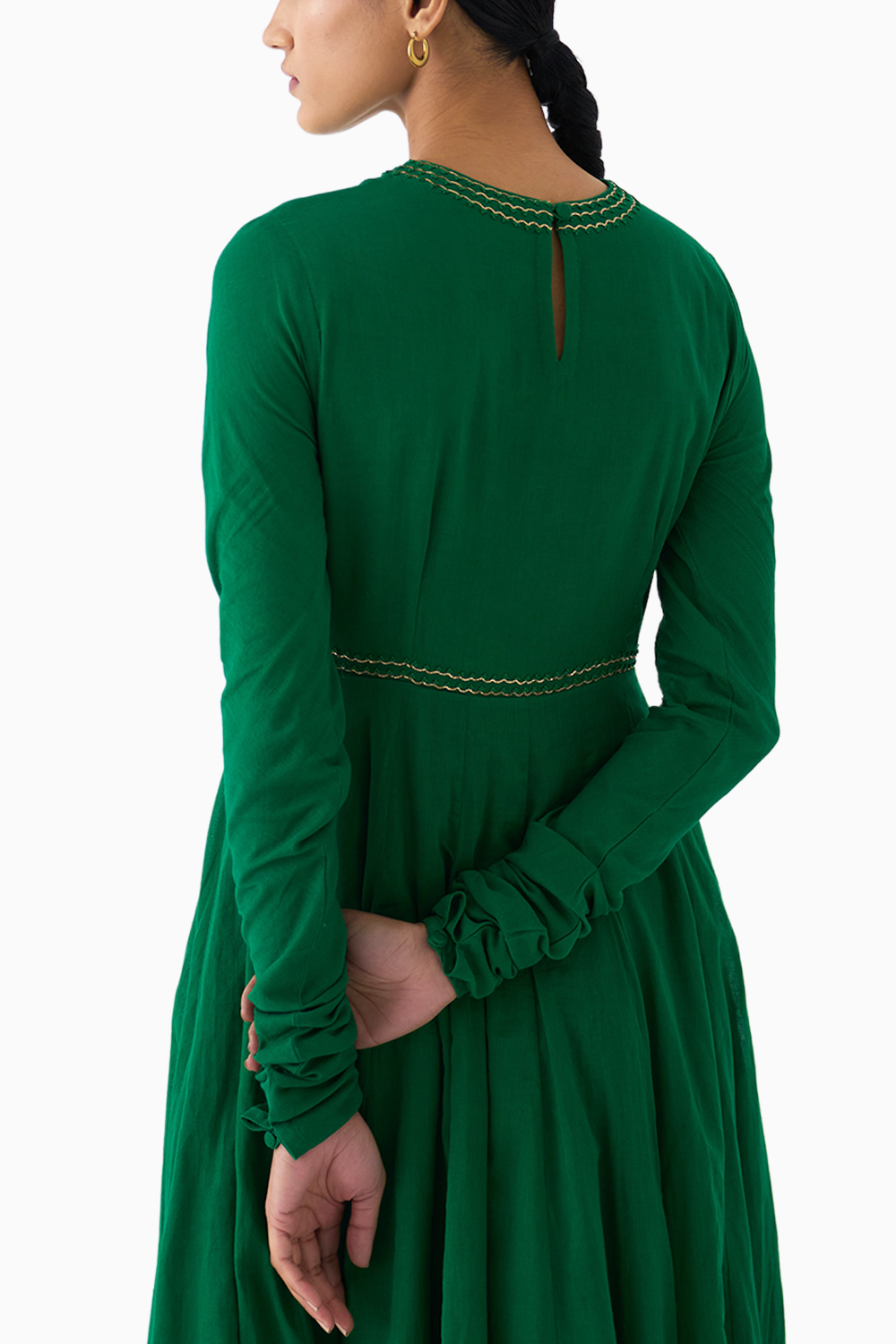 Amrita Green Ghoomar Anarkali