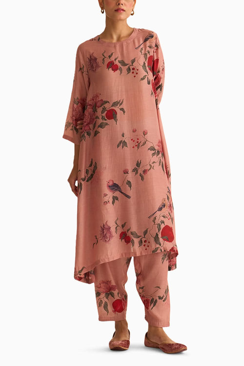 Bloome Dusty Pink Kurta Set