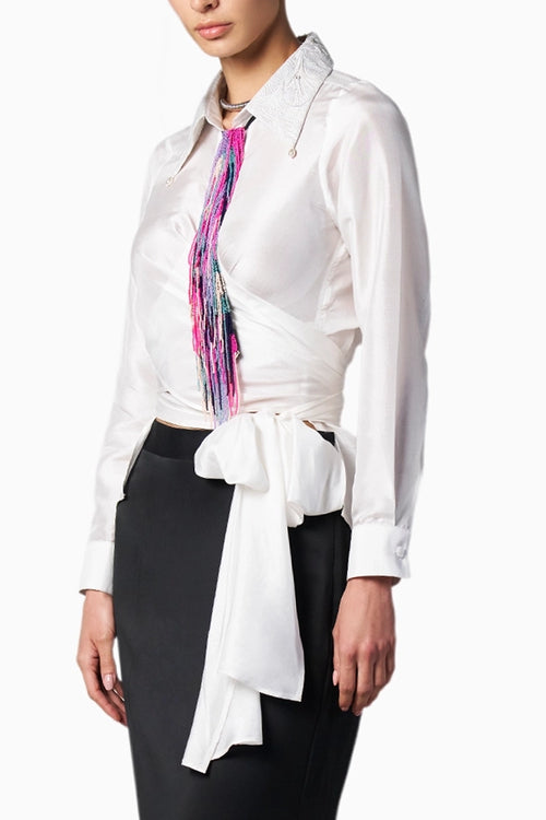 Lee Kim White Shirt