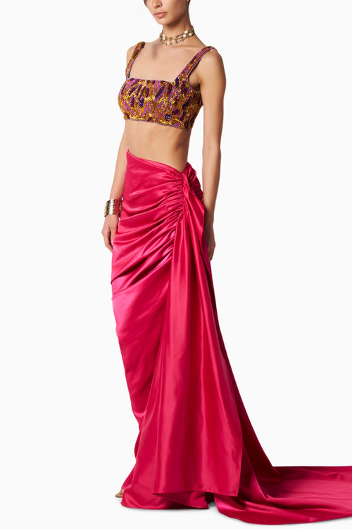 Reef Sunset Blouse With Kyra Skirt
