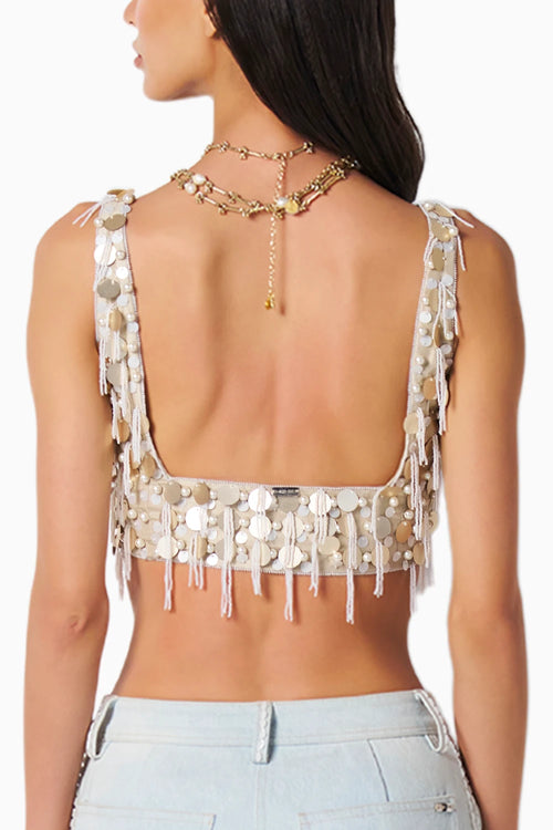 Shan Champagne Blouse