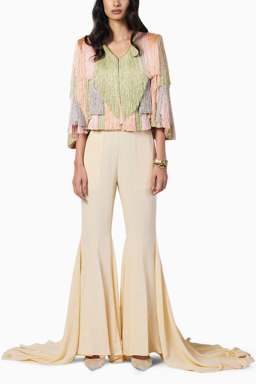 Sharara Peach Pants