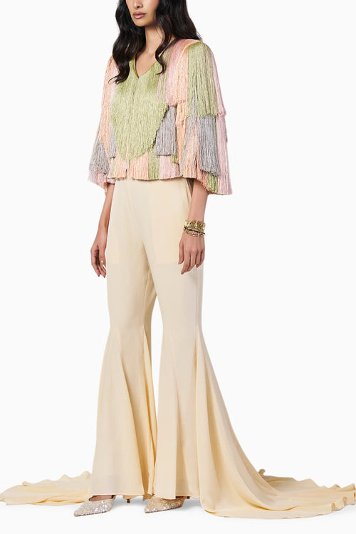 Sharara Peach Pants
