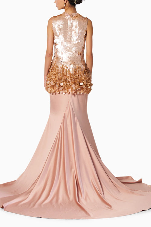 Anaya Peach Skirt
