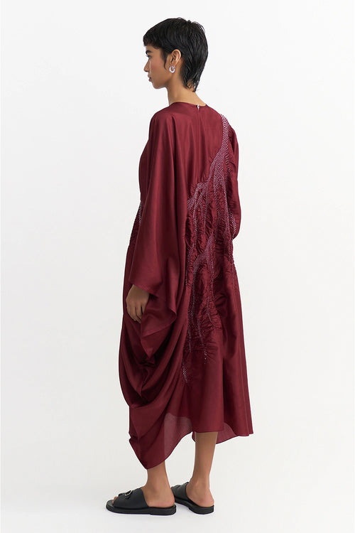 Chaac Burgundy Dress
