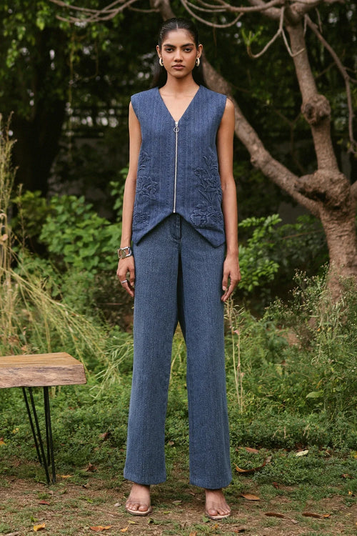 Renee Waistcoat and Denims