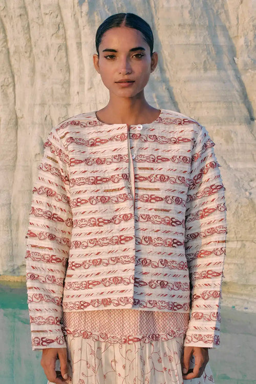 Fable Collarless Jacket