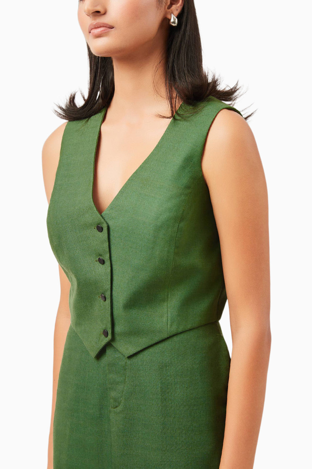 Green Evelyn Vest