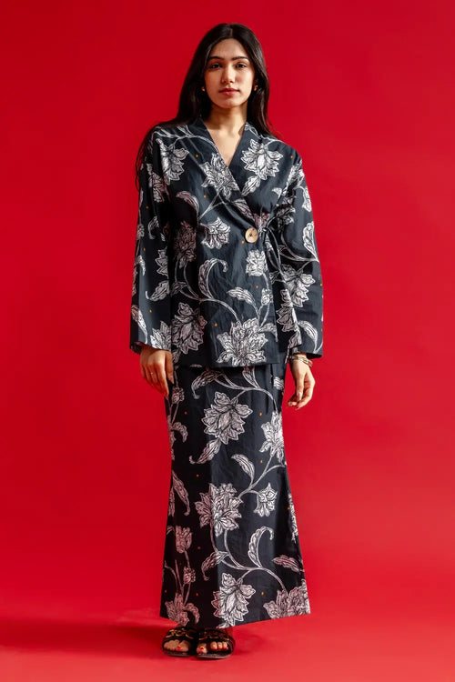 Kalamkari Abstract Long Skirt