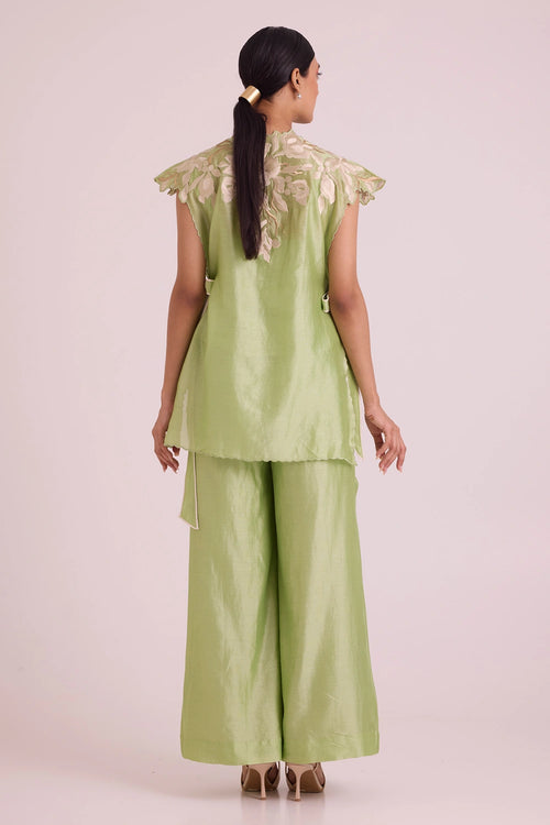 Lumi Floating Cape And Pants Set