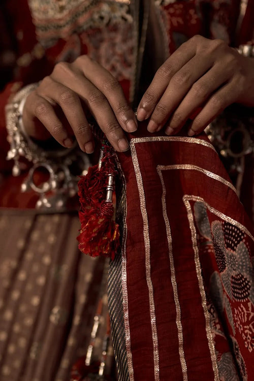 Mishti Kurta and Tania Churidar with Fari Dupatta and Nakul Gilet