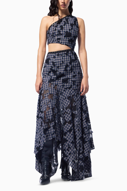 Decostructed Maxi Dress