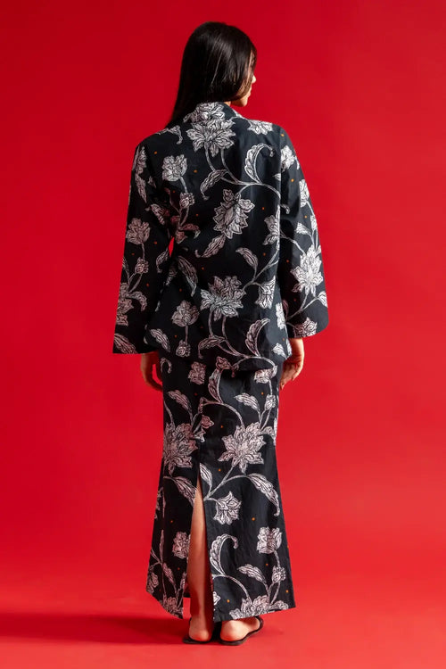 Kalamkari Abstract Long Skirt