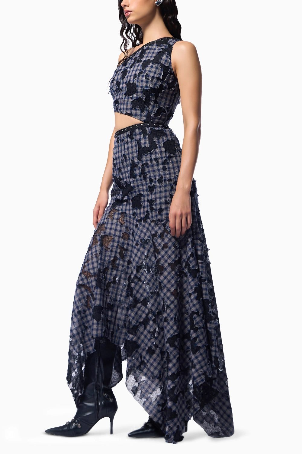 Decostructed Maxi Dress