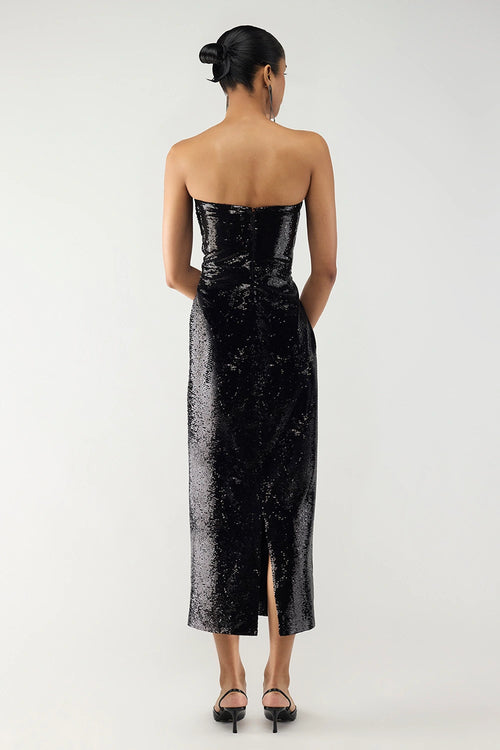 Midnight Noir Black Dress