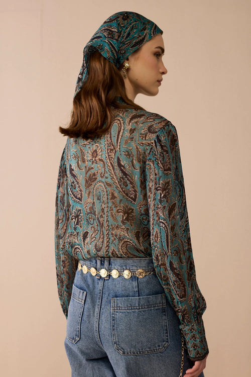 Harper Paisley Blouse