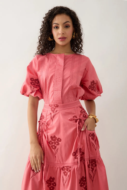 Samui Salmon Co-ord Set