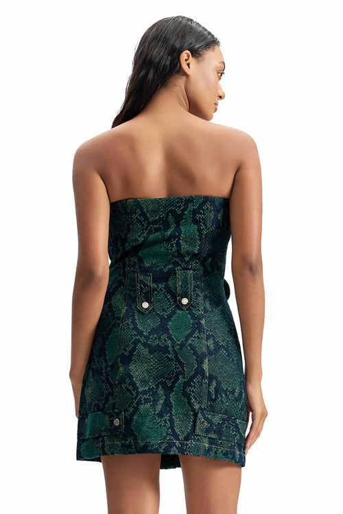 Serpent Biker Dress