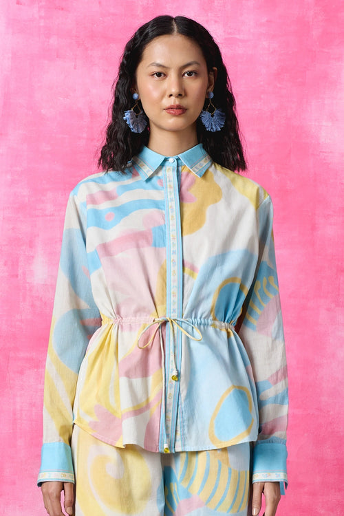 Floré Drawstring Shirt
