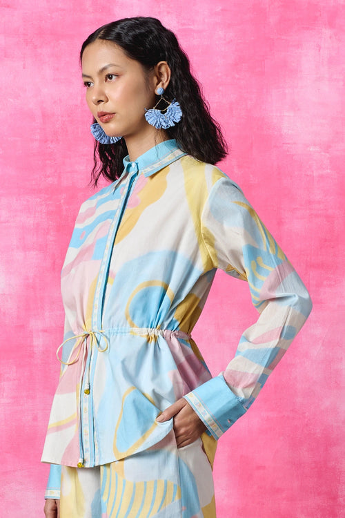 Floré Drawstring Shirt