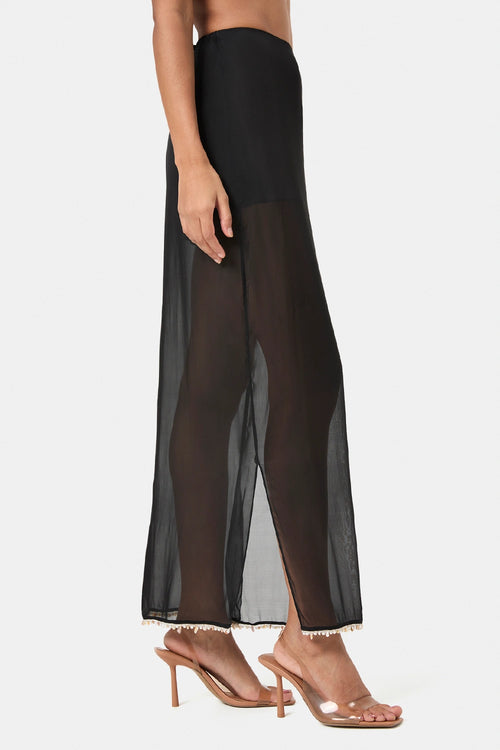 Midnight Shell Trim Skirt