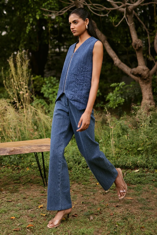 Renee Waistcoat and Denims