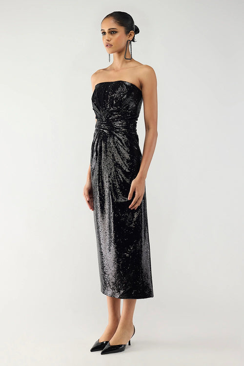 Midnight Noir Black Dress