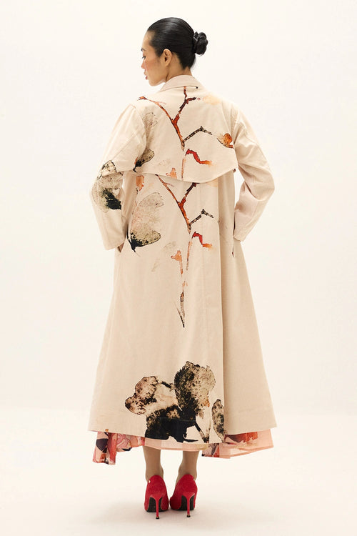 Clay Echo Trench Coat