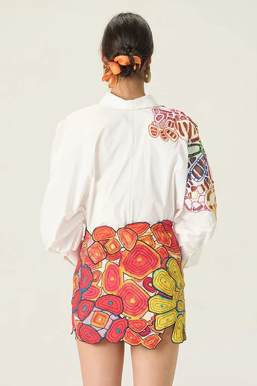 White Scottie Shirt