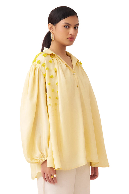 Softline Pastel Yellow Shirt