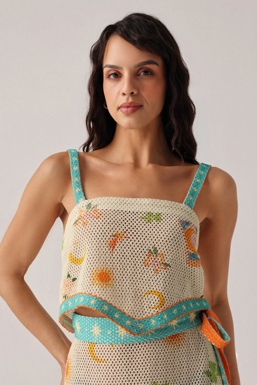 Azure Isles Magda Top