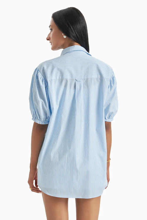 Bluebell Lace Stripe Shirt
