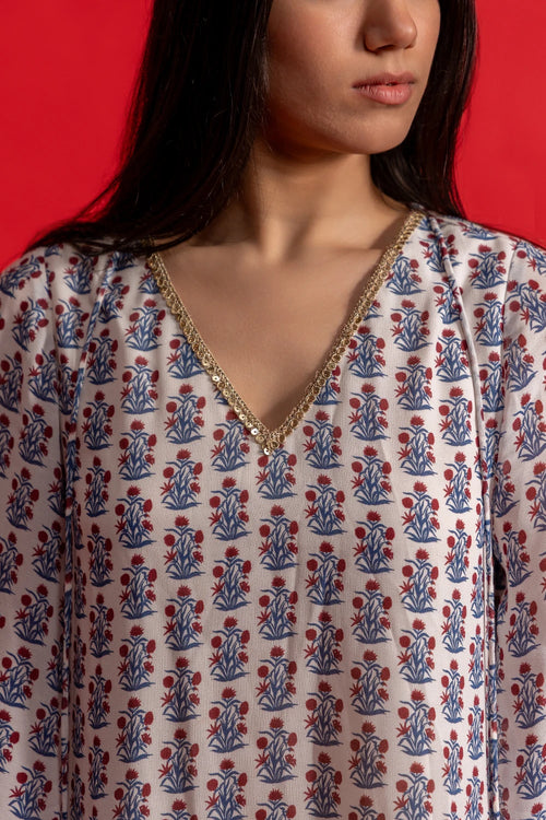 Jahanara Kaftan Kurta