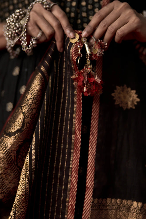 Meenal Kurta with Gargi Salwar and Lavanya Dupatta